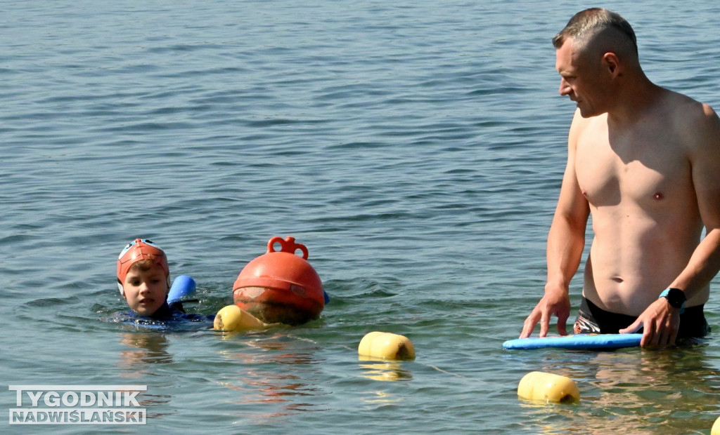 Triathlon Kids 2025 nad Jeziorem Tarnobrzeskim
