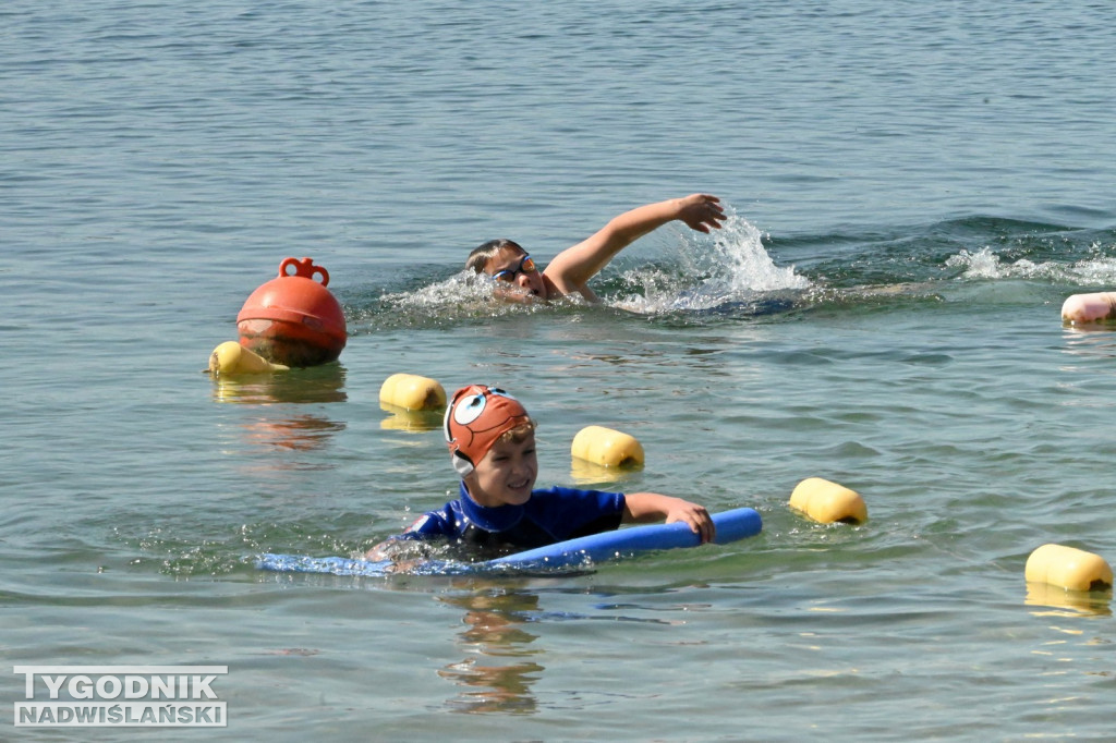 Triathlon Kids 2025 nad Jeziorem Tarnobrzeskim