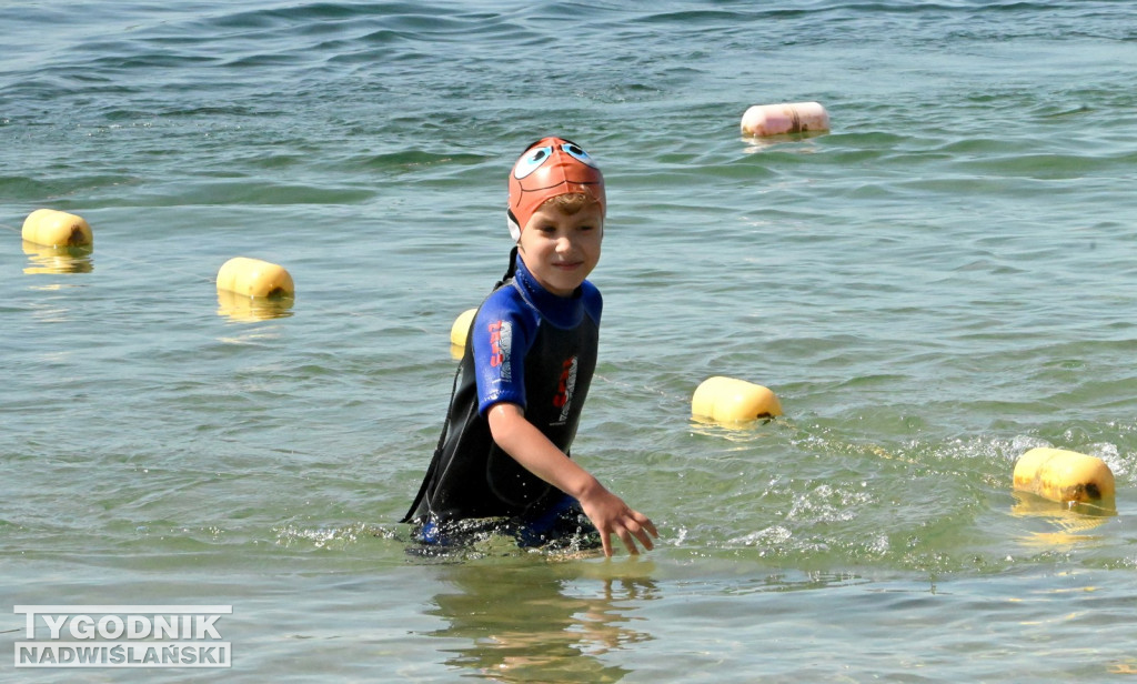 Triathlon Kids 2025 nad Jeziorem Tarnobrzeskim