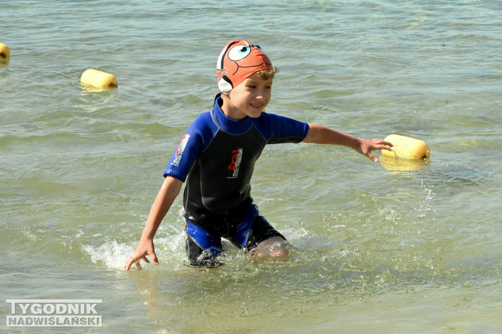 Triathlon Kids 2025 nad Jeziorem Tarnobrzeskim