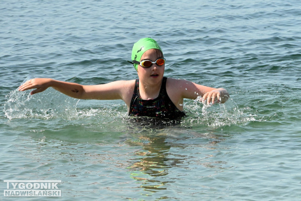Triathlon Kids 2025 nad Jeziorem Tarnobrzeskim