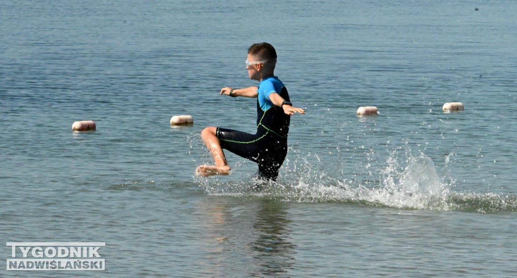 Triathlon Kids 2025 nad Jeziorem Tarnobrzeskim