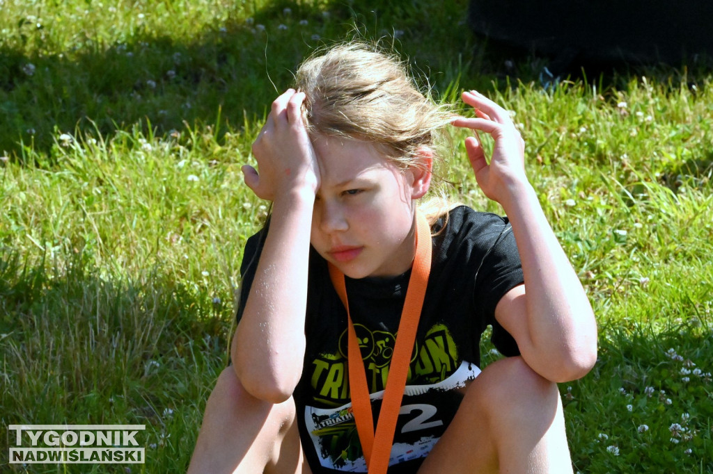 Triathlon Kids 2025 nad Jeziorem Tarnobrzeskim