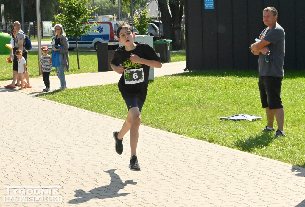 Triathlon Kids 2025 nad Jeziorem Tarnobrzeskim