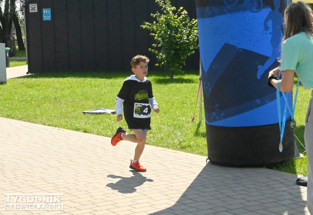 Triathlon Kids 2025 nad Jeziorem Tarnobrzeskim