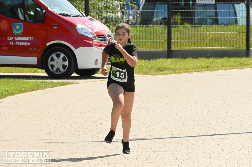 Triathlon Kids 2025 nad Jeziorem Tarnobrzeskim