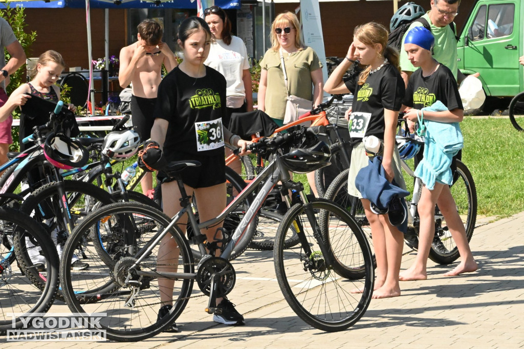Triathlon Kids 2025 nad Jeziorem Tarnobrzeskim