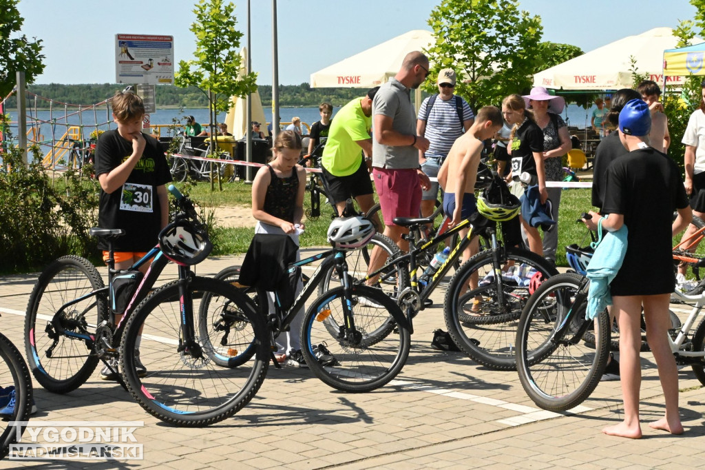 Triathlon Kids 2025 nad Jeziorem Tarnobrzeskim