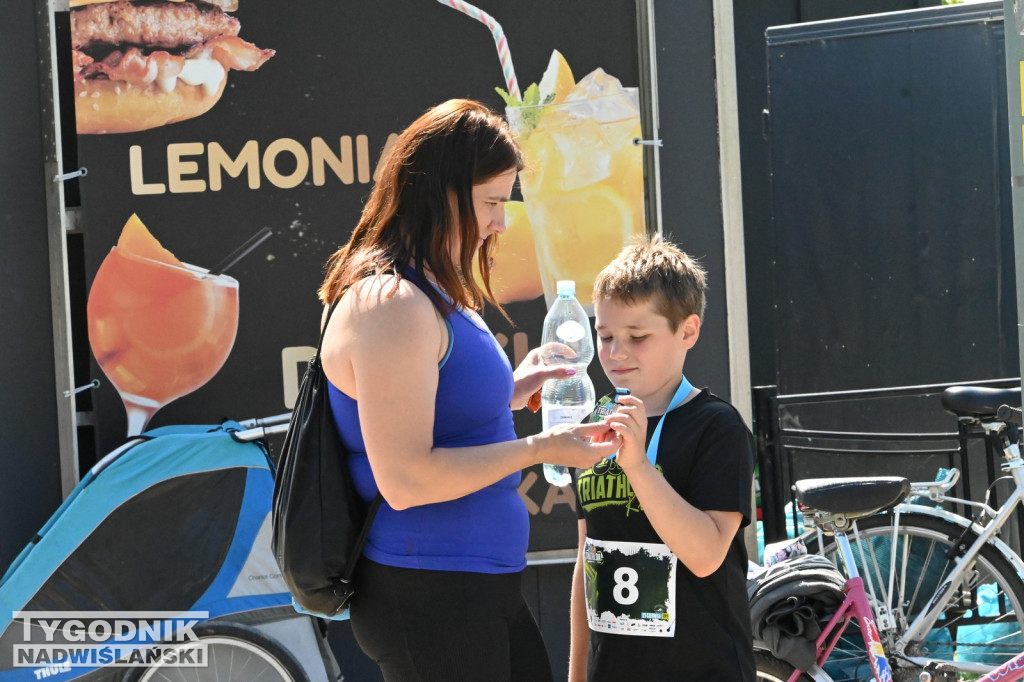 Triathlon Kids 2025 nad Jeziorem Tarnobrzeskim