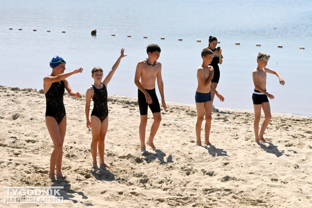 Triathlon Kids 2025 nad Jeziorem Tarnobrzeskim