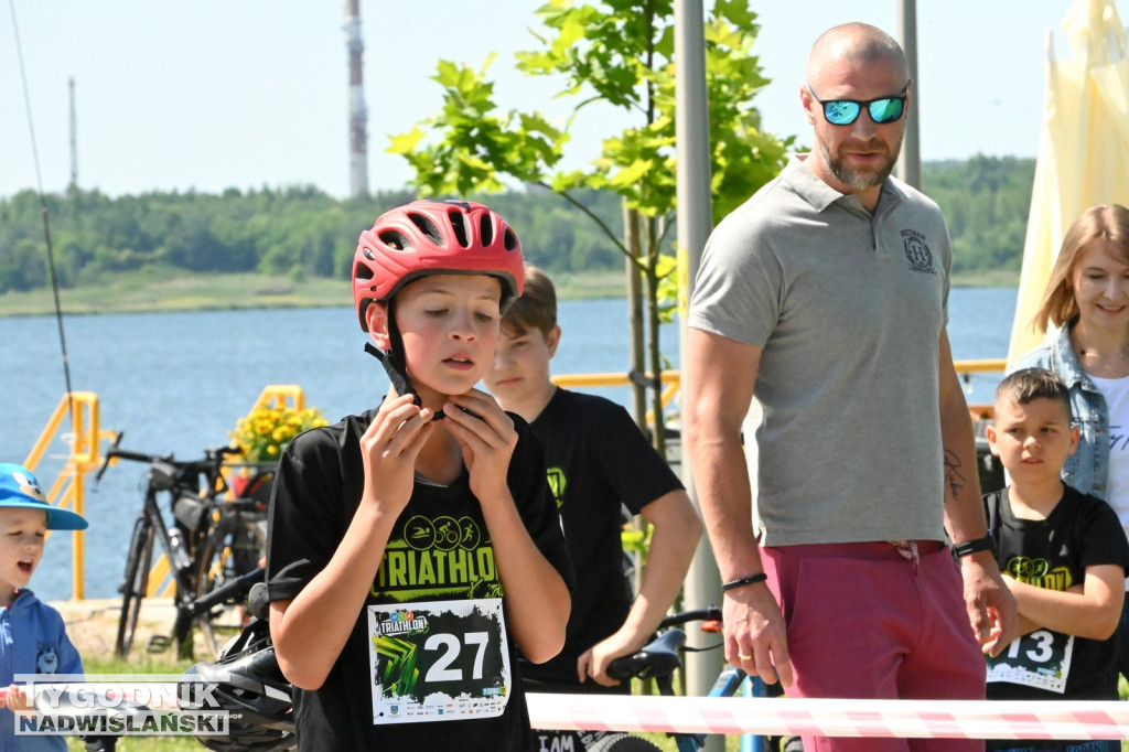 Triathlon Kids 2025 nad Jeziorem Tarnobrzeskim