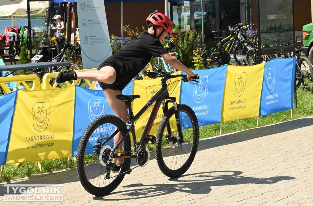 Triathlon Kids 2025 nad Jeziorem Tarnobrzeskim