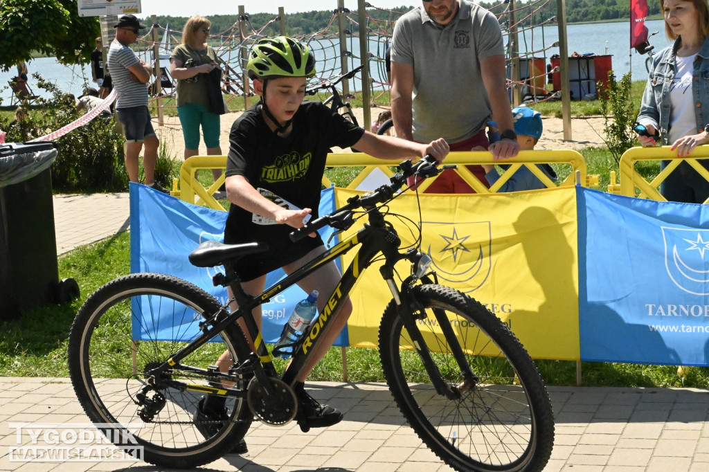 Triathlon Kids 2025 nad Jeziorem Tarnobrzeskim