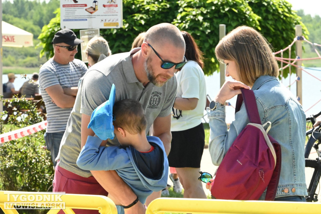 Triathlon Kids 2025 nad Jeziorem Tarnobrzeskim