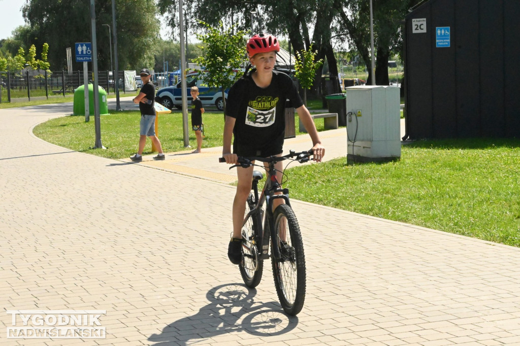 Triathlon Kids 2025 nad Jeziorem Tarnobrzeskim