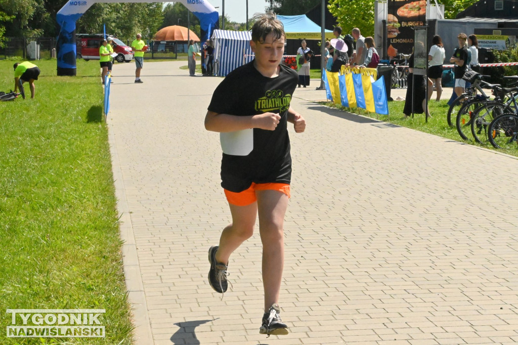 Triathlon Kids 2025 nad Jeziorem Tarnobrzeskim