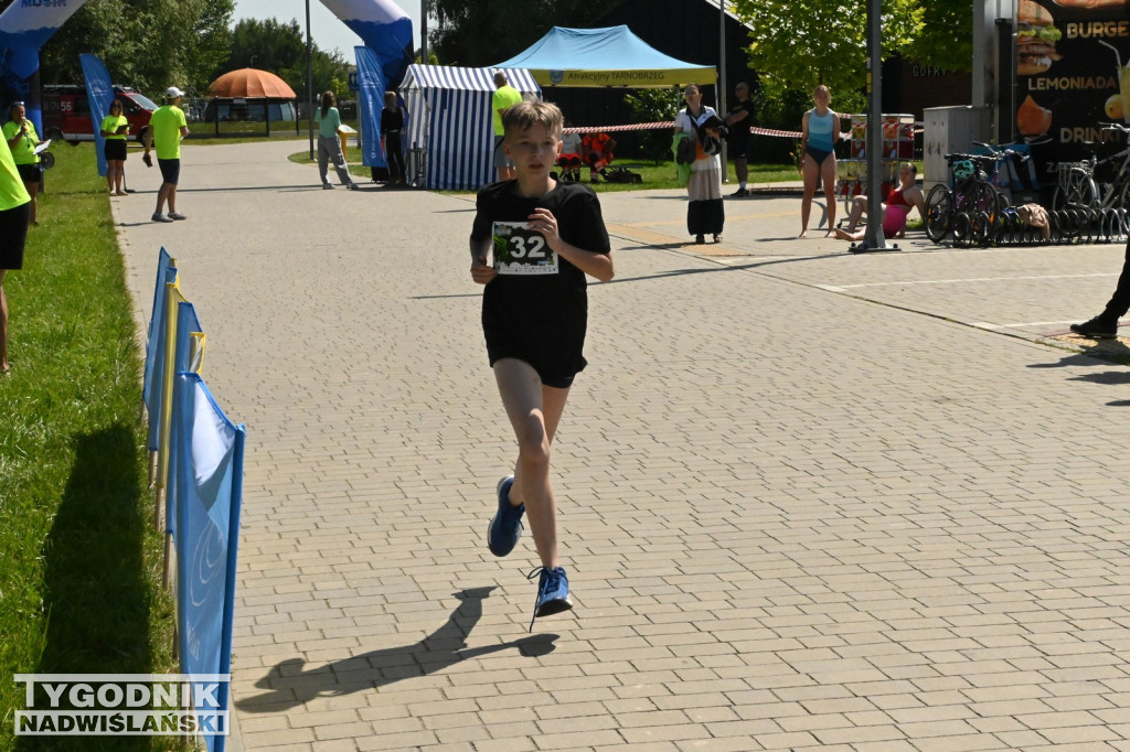 Triathlon Kids 2025 nad Jeziorem Tarnobrzeskim