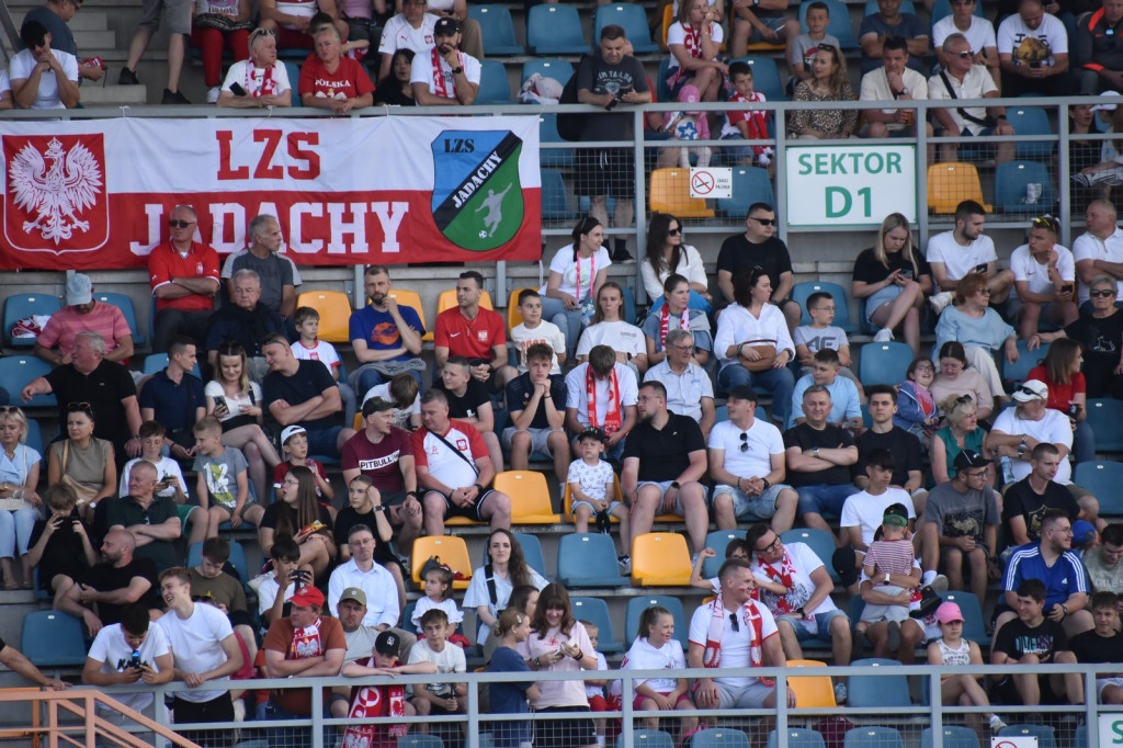 Zdjęcia z trybun mecz Polska - Szwecja