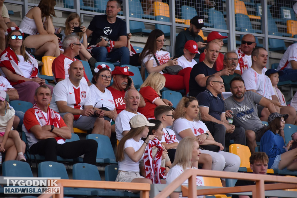 Zdjęcia z trybun mecz Polska - Szwecja
