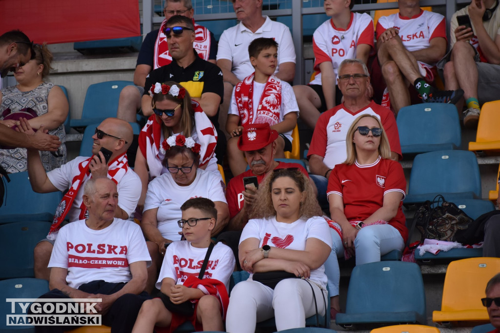 Zdjęcia z trybun mecz Polska - Szwecja