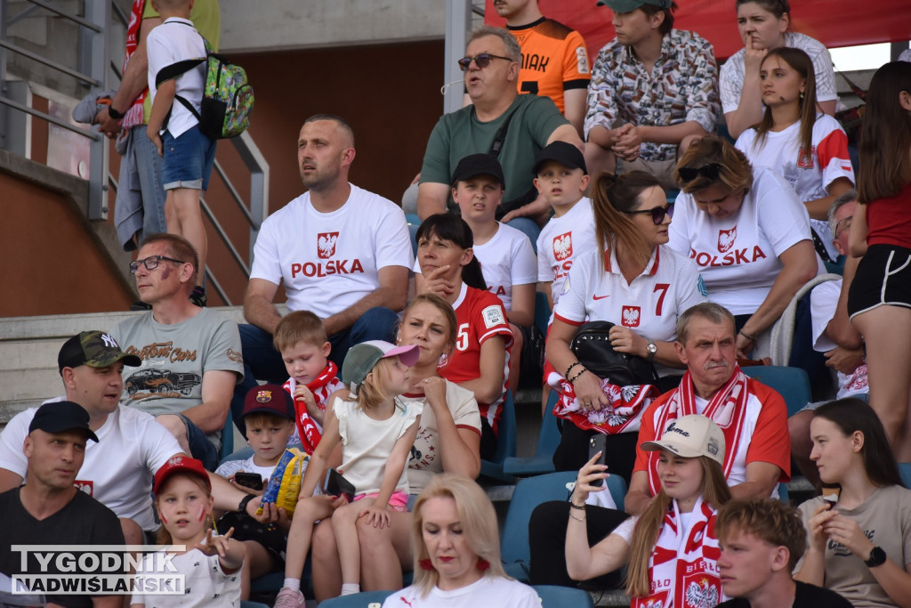 Zdjęcia z trybun mecz Polska - Szwecja