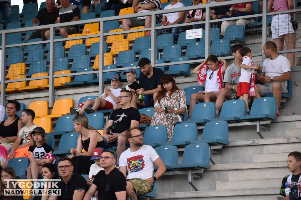 Zdjęcia z trybun mecz Polska - Szwecja