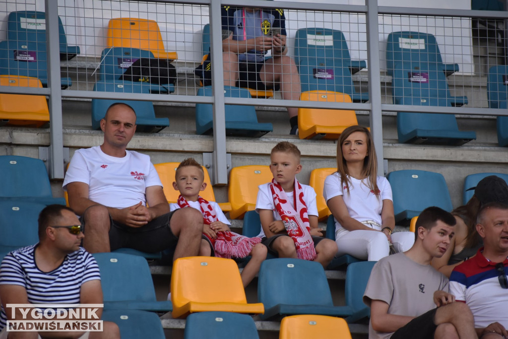 Zdjęcia z trybun mecz Polska - Szwecja
