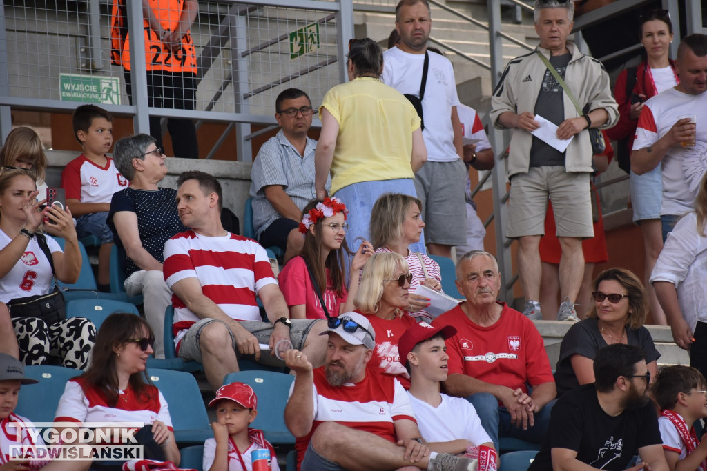 Zdjęcia z trybun mecz Polska - Szwecja