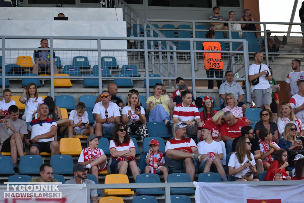 Zdjęcia z trybun mecz Polska - Szwecja