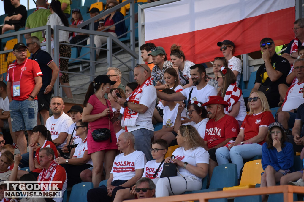 Zdjęcia z trybun mecz Polska - Szwecja