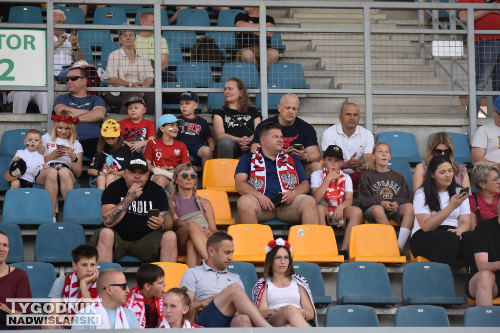 Zdjęcia z trybun mecz Polska - Szwecja