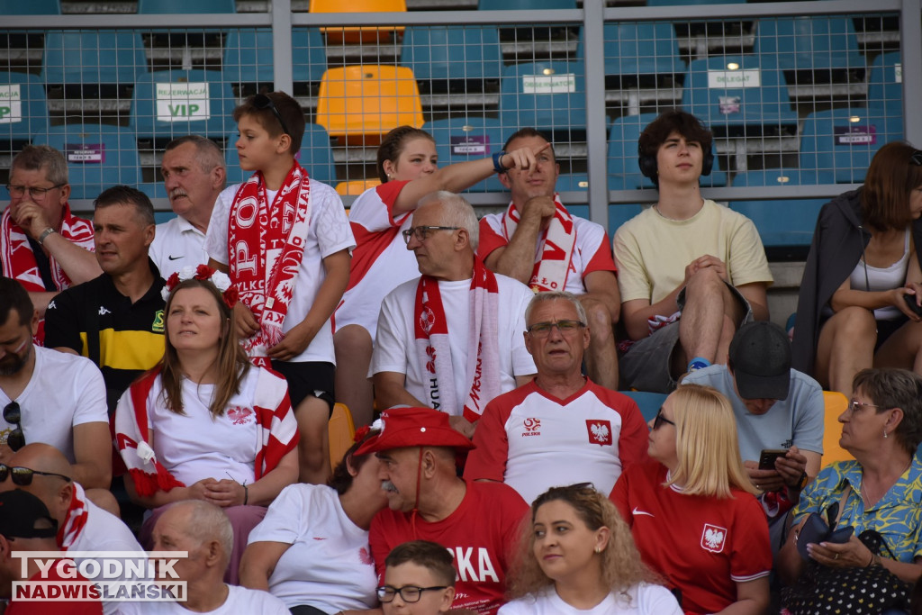 Zdjęcia z trybun mecz Polska - Szwecja