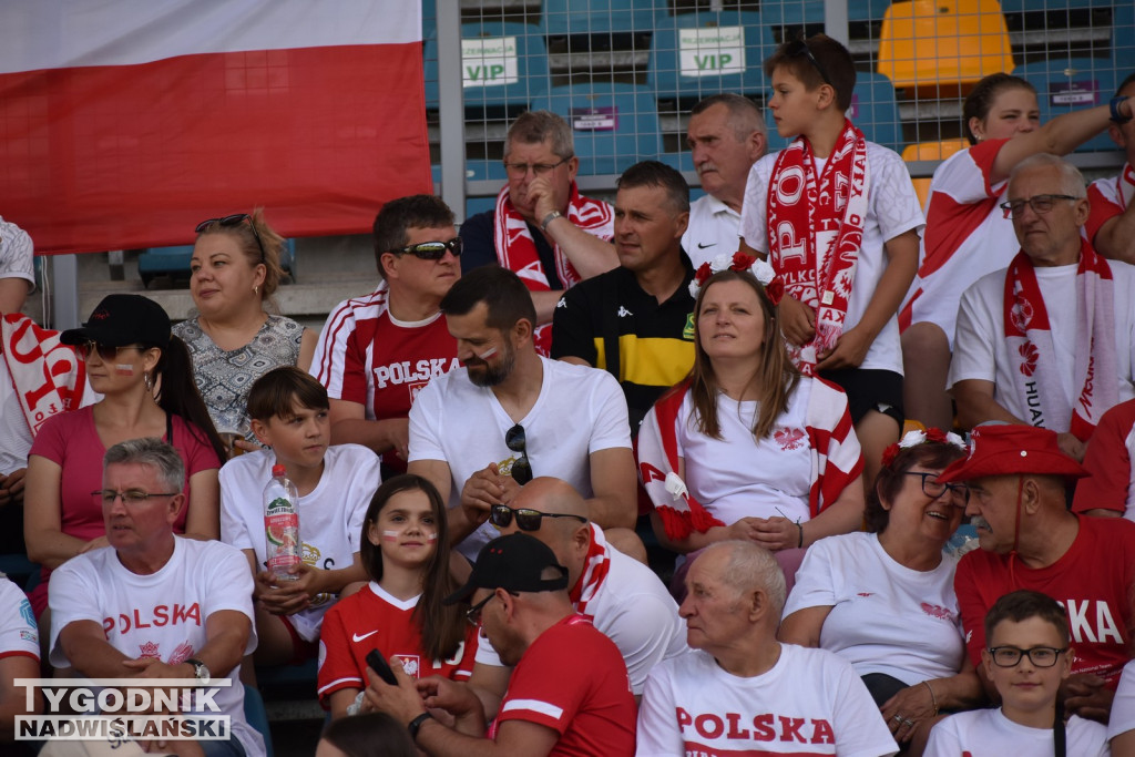 Zdjęcia z trybun mecz Polska - Szwecja