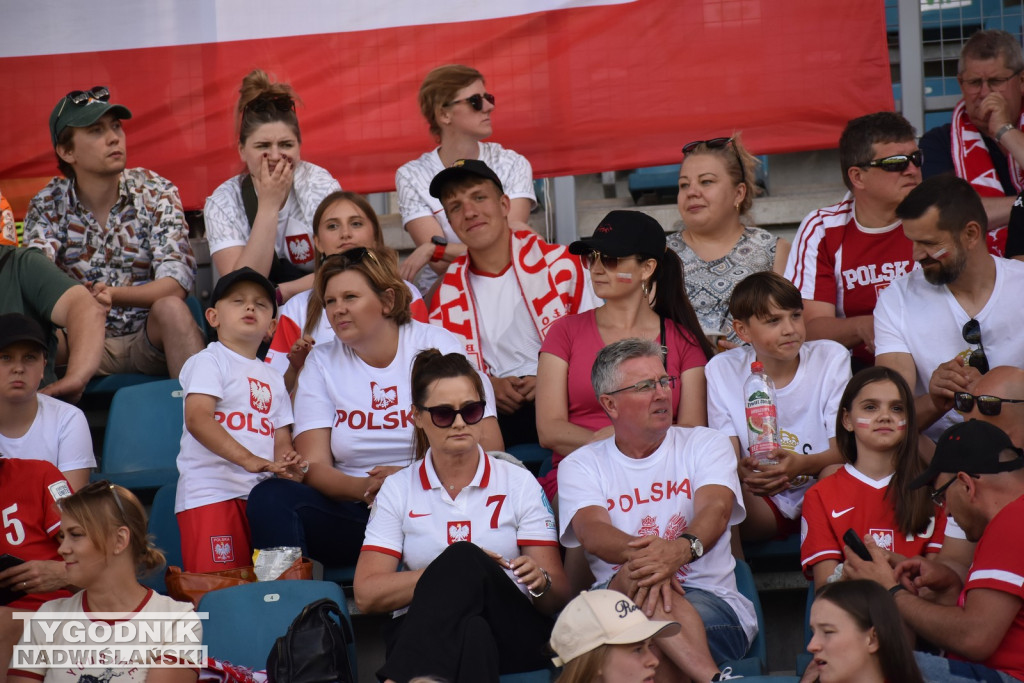 Zdjęcia z trybun mecz Polska - Szwecja