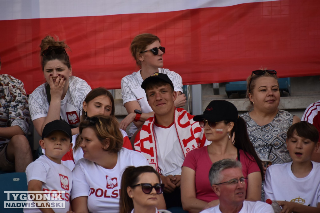Zdjęcia z trybun mecz Polska - Szwecja