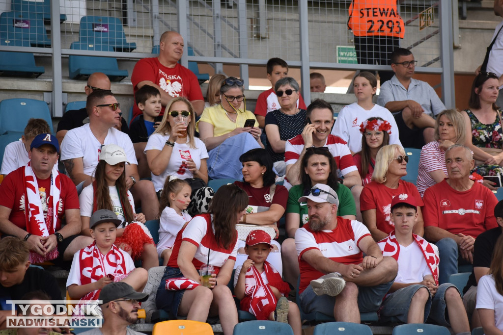 Zdjęcia z trybun mecz Polska - Szwecja