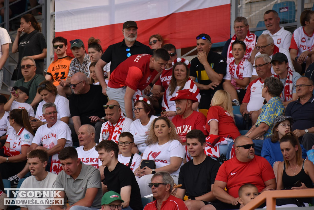 Zdjęcia z trybun mecz Polska - Szwecja