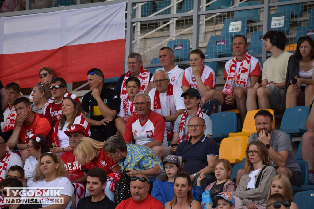 Zdjęcia z trybun mecz Polska - Szwecja