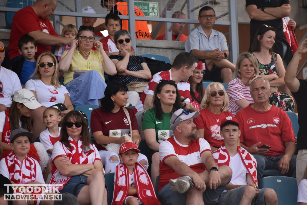 Zdjęcia z trybun mecz Polska - Szwecja