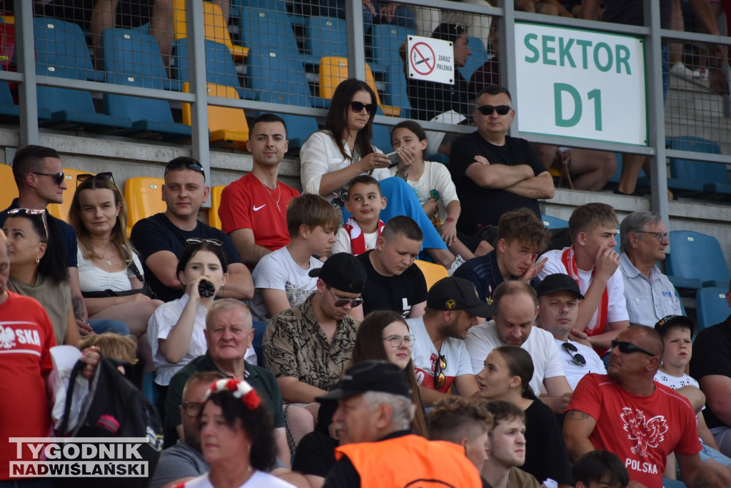 Zdjęcia z trybun mecz Polska - Szwecja