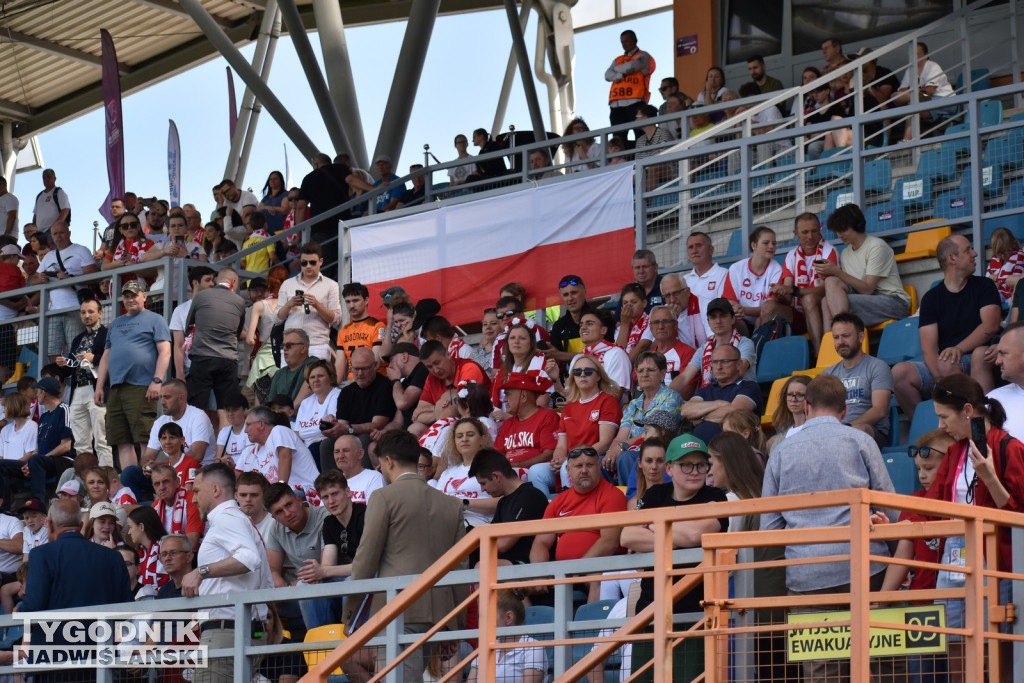 Zdjęcia z trybun mecz Polska - Szwecja