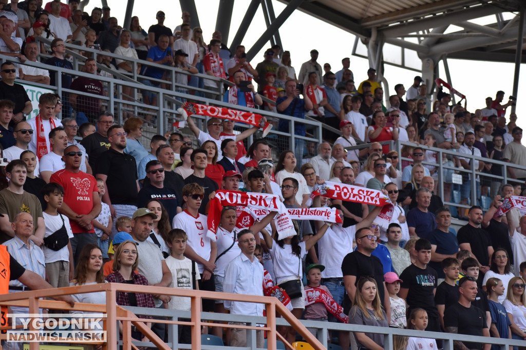 Zdjęcia z trybun mecz Polska - Szwecja