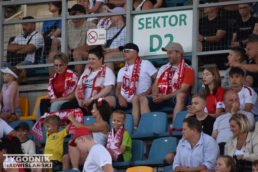 Zdjęcia z trybun mecz Polska - Szwecja