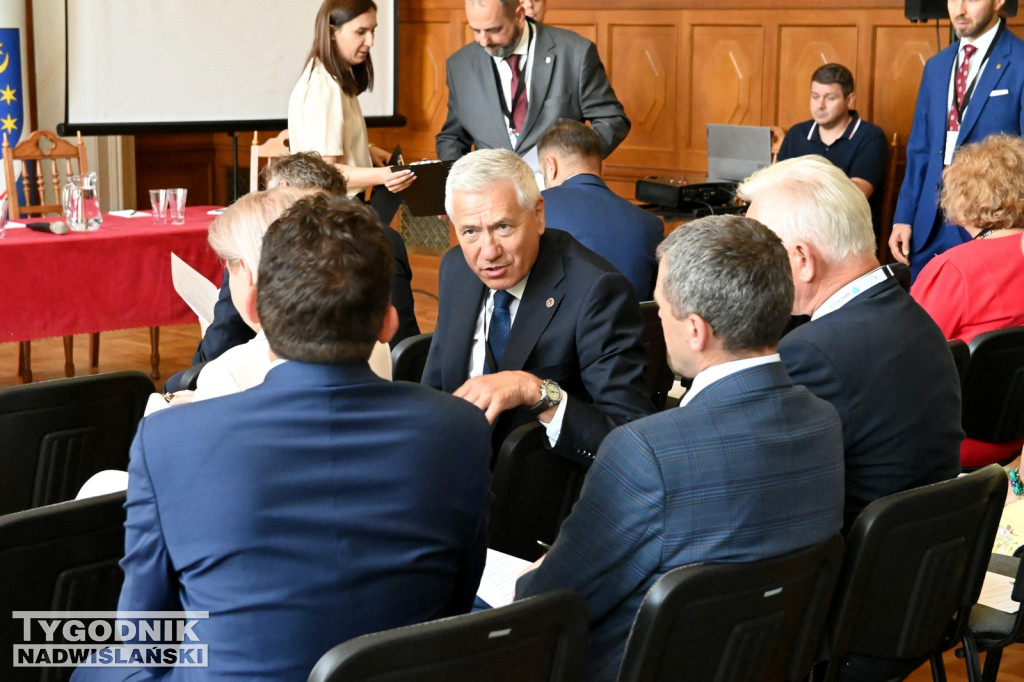 Konferencja kolejowa w Zamku Tarnowskich w Tarnobrzegu