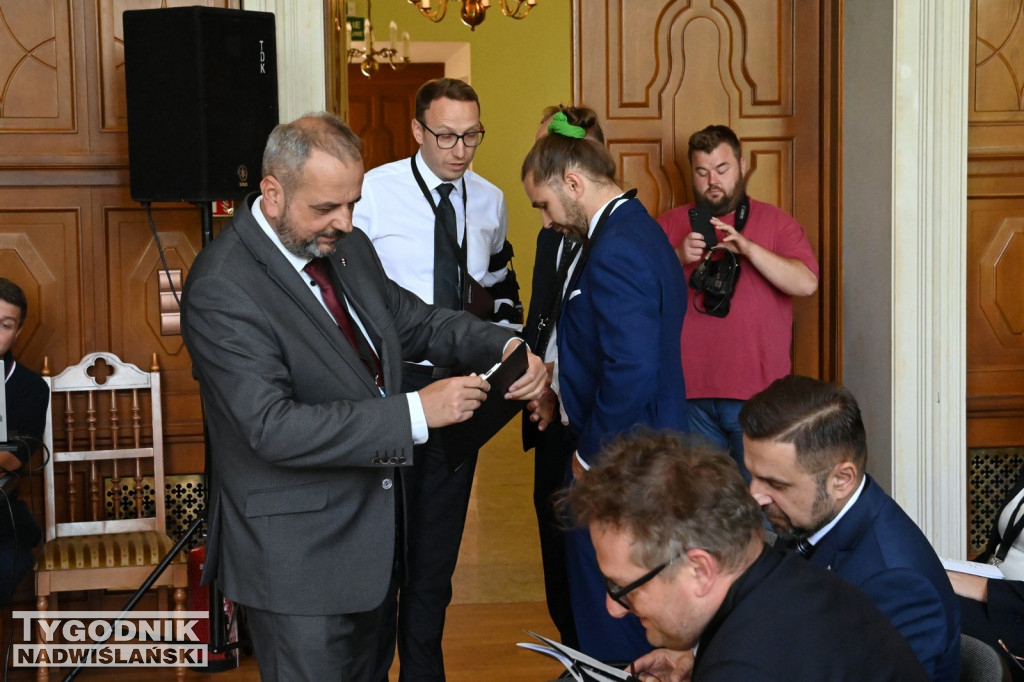 Konferencja kolejowa w Zamku Tarnowskich w Tarnobrzegu