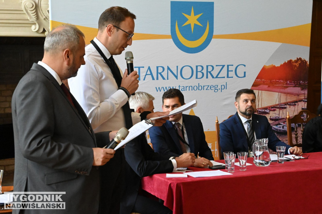 Konferencja kolejowa w Zamku Tarnowskich w Tarnobrzegu