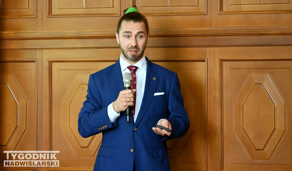 Konferencja kolejowa w Zamku Tarnowskich w Tarnobrzegu