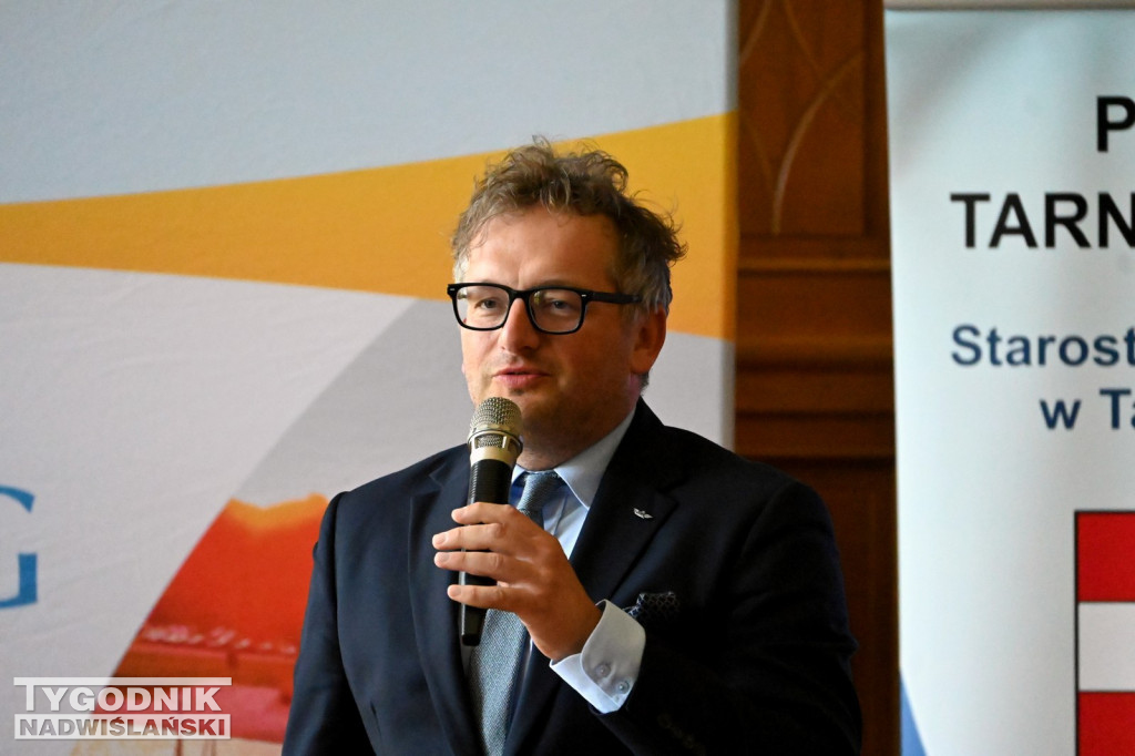 Konferencja kolejowa w Zamku Tarnowskich w Tarnobrzegu