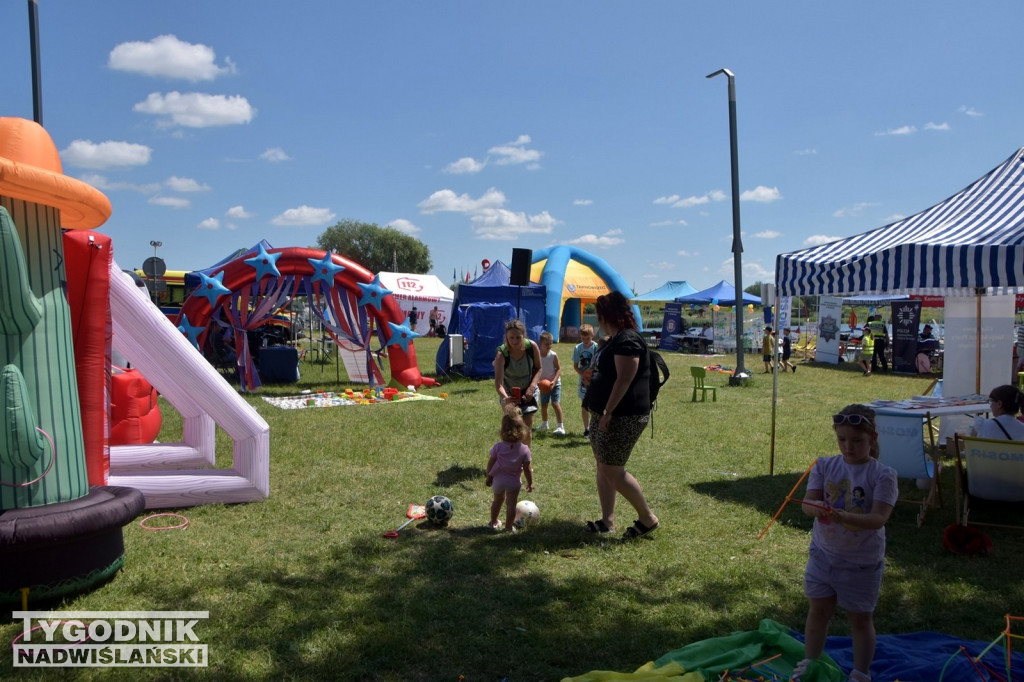 Ćwiczenia i piknik nad Jeziorem Tarnobrzeskim
