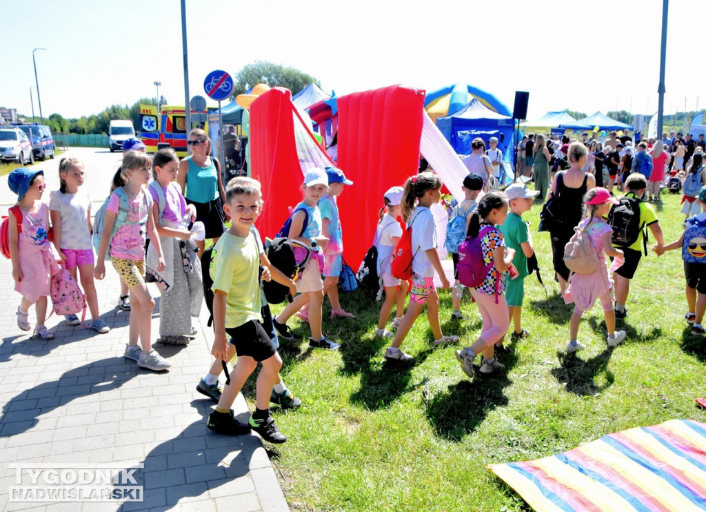 Ćwiczenia i piknik nad Jeziorem Tarnobrzeskim